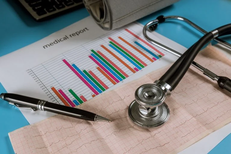 Business analytics data visualization on tablet — Swonie Analytics & Reporting